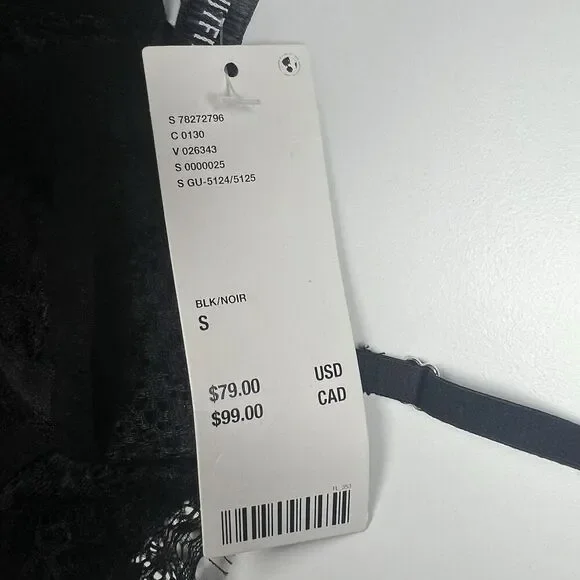 Urban Outfitters Pull Over Corset Top Size S Black NWT New With Tags - Picture 6 of 11